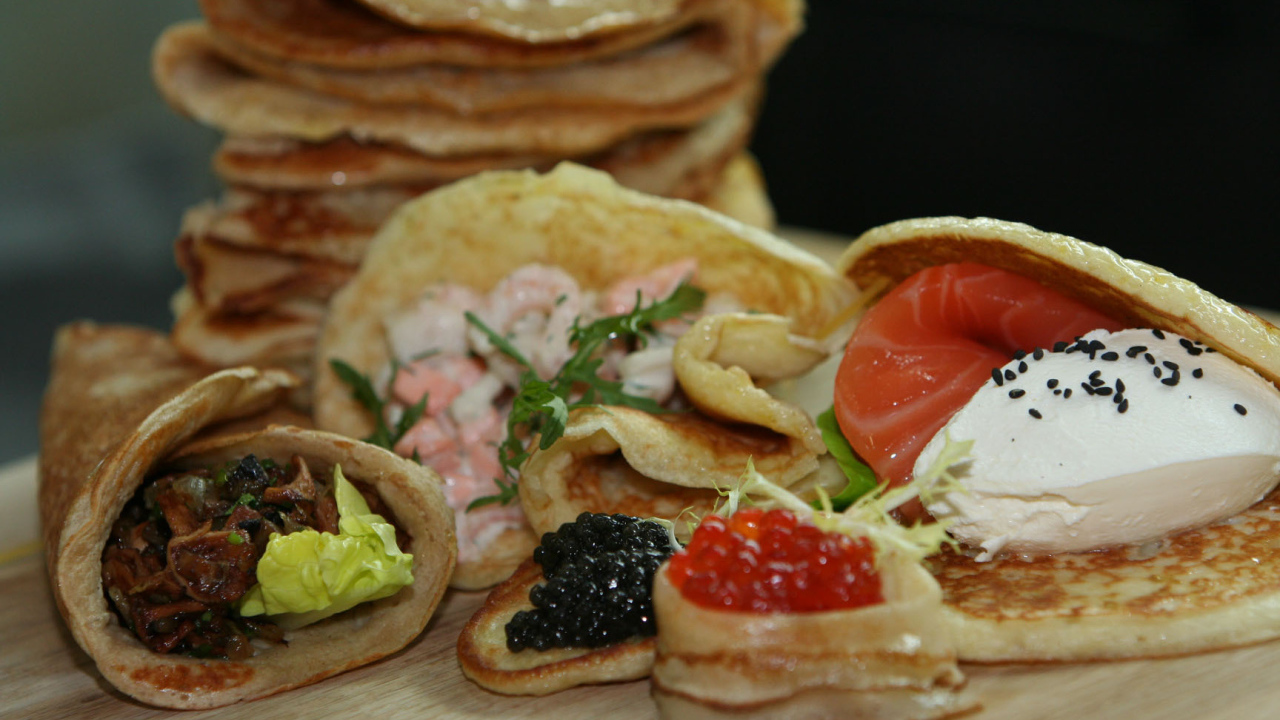 Блинный натюрморт на Масленицу