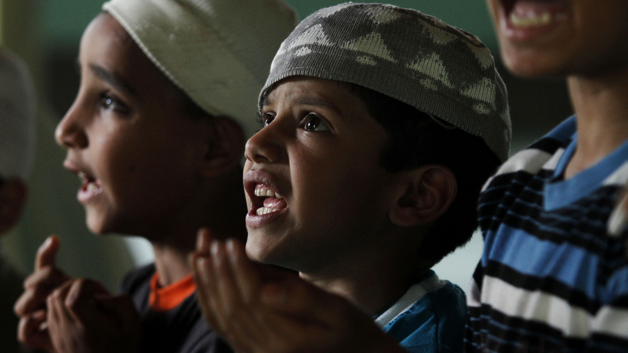 Маленькие дети в Рамадан