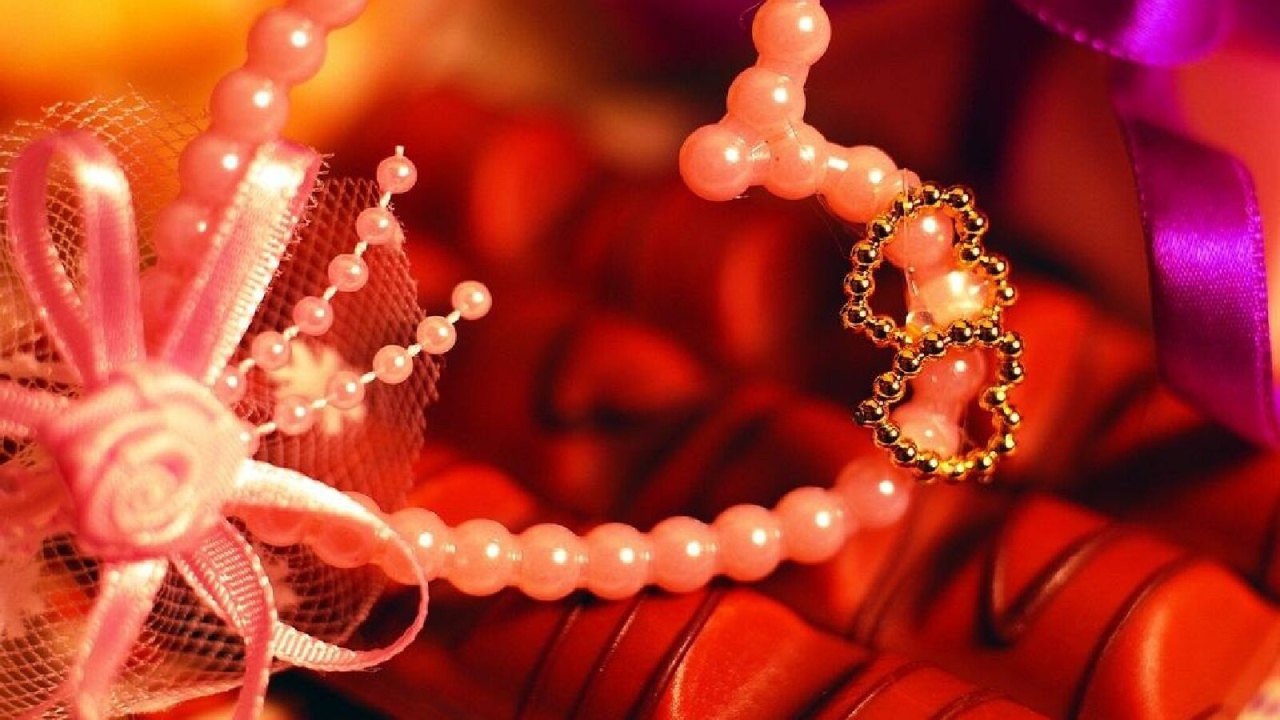 Жемчужное сердце на День Влюбленных 14 февраля