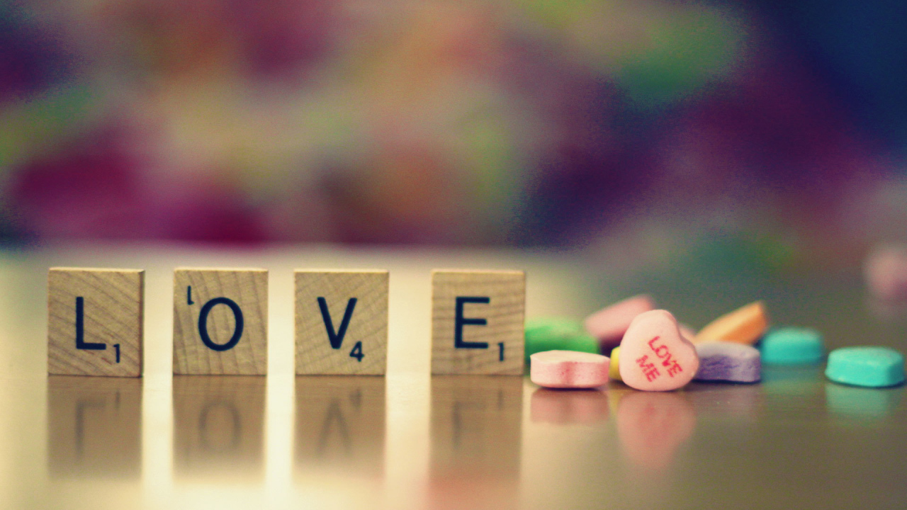 Признание на кубиках на День Святого Валентина 14 февраля