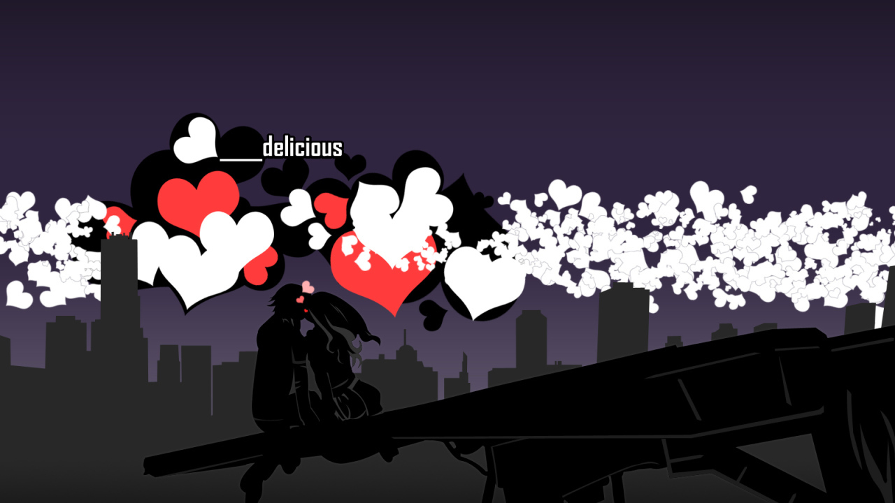 Влюбленные на день Валентина