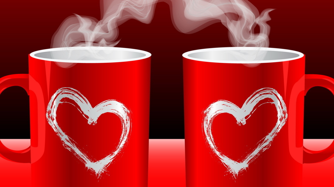 Чашки для влюбленных