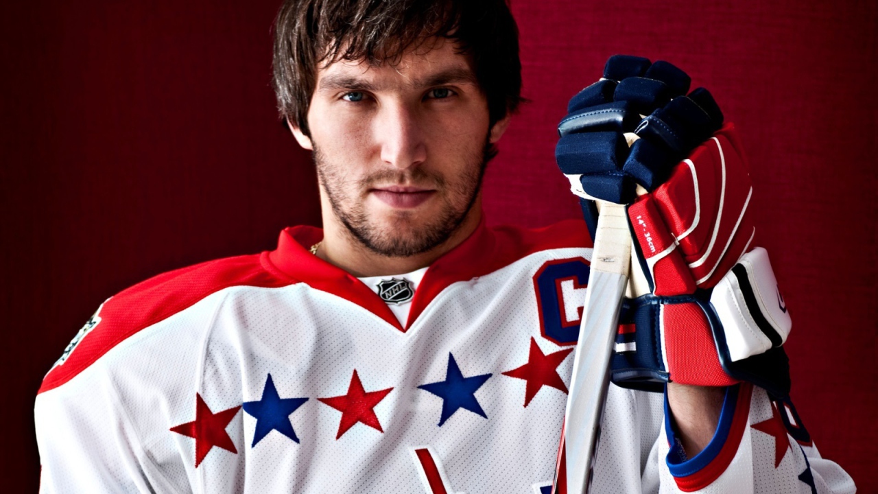 Русский спортсмен Александр Овечкин