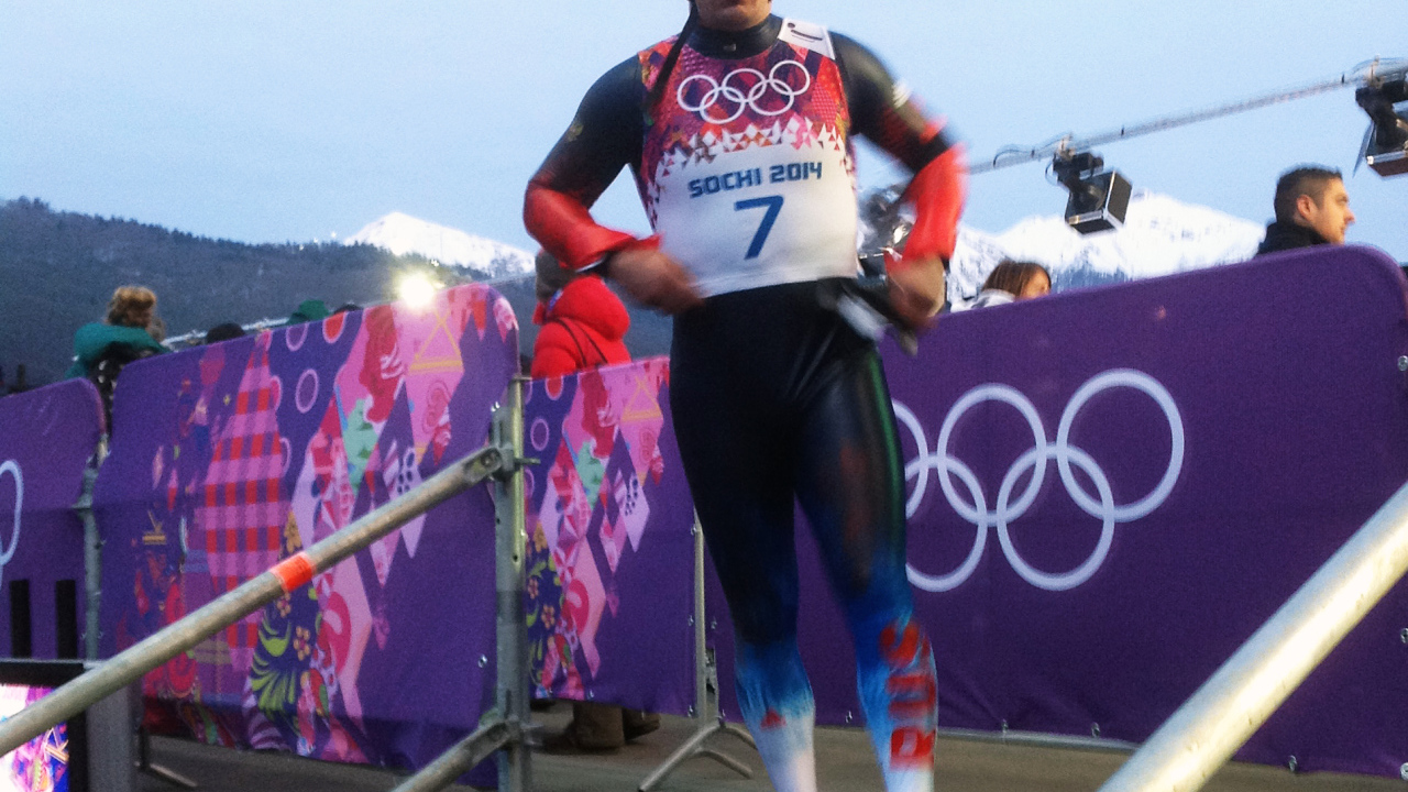 Русский спортсмен Альберт Демченко