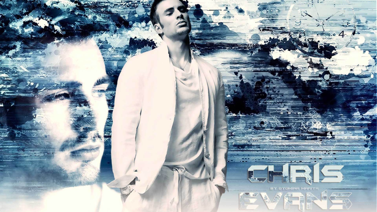 Известный актер Крис Эванс