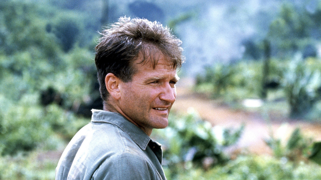 Актер Робин Уильямс во Вьетнаме