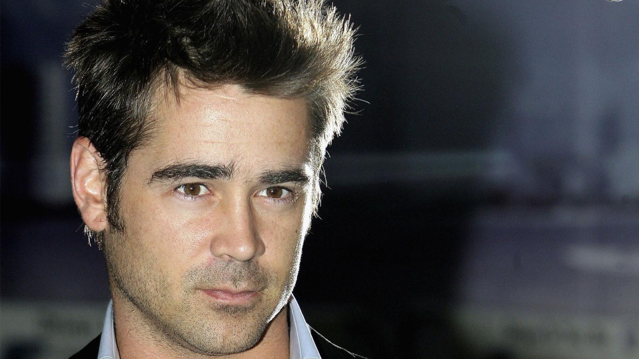 Колин Фаррелл крупным планом