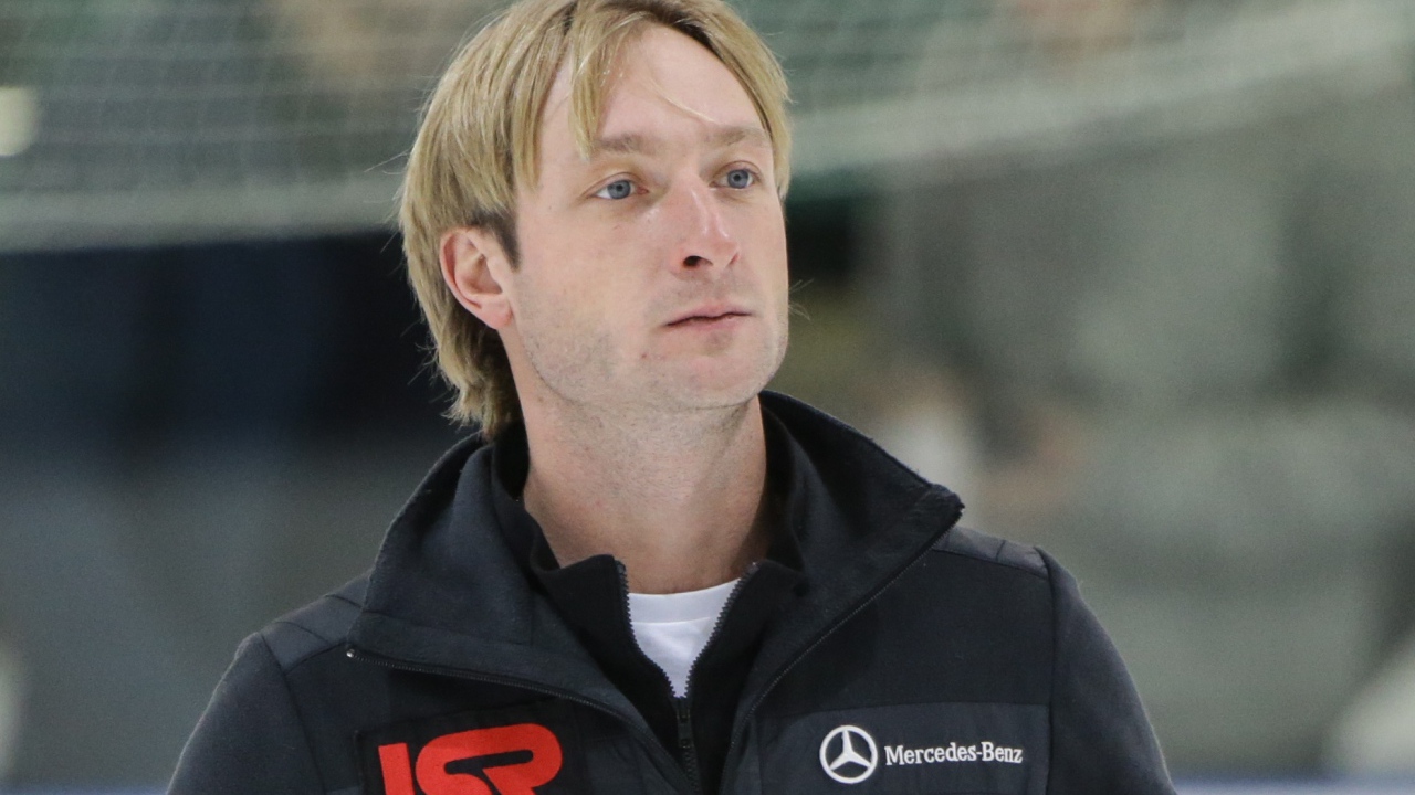 Евгений Плющенко на льду