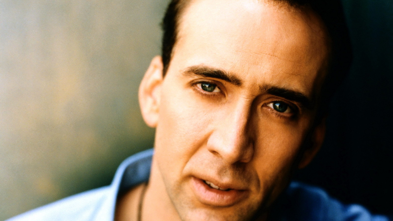 Николас Кейдж крупным планом