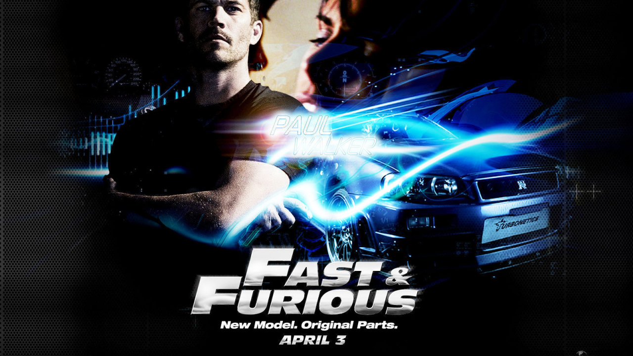 Пол Уокер из фильма Форсаж