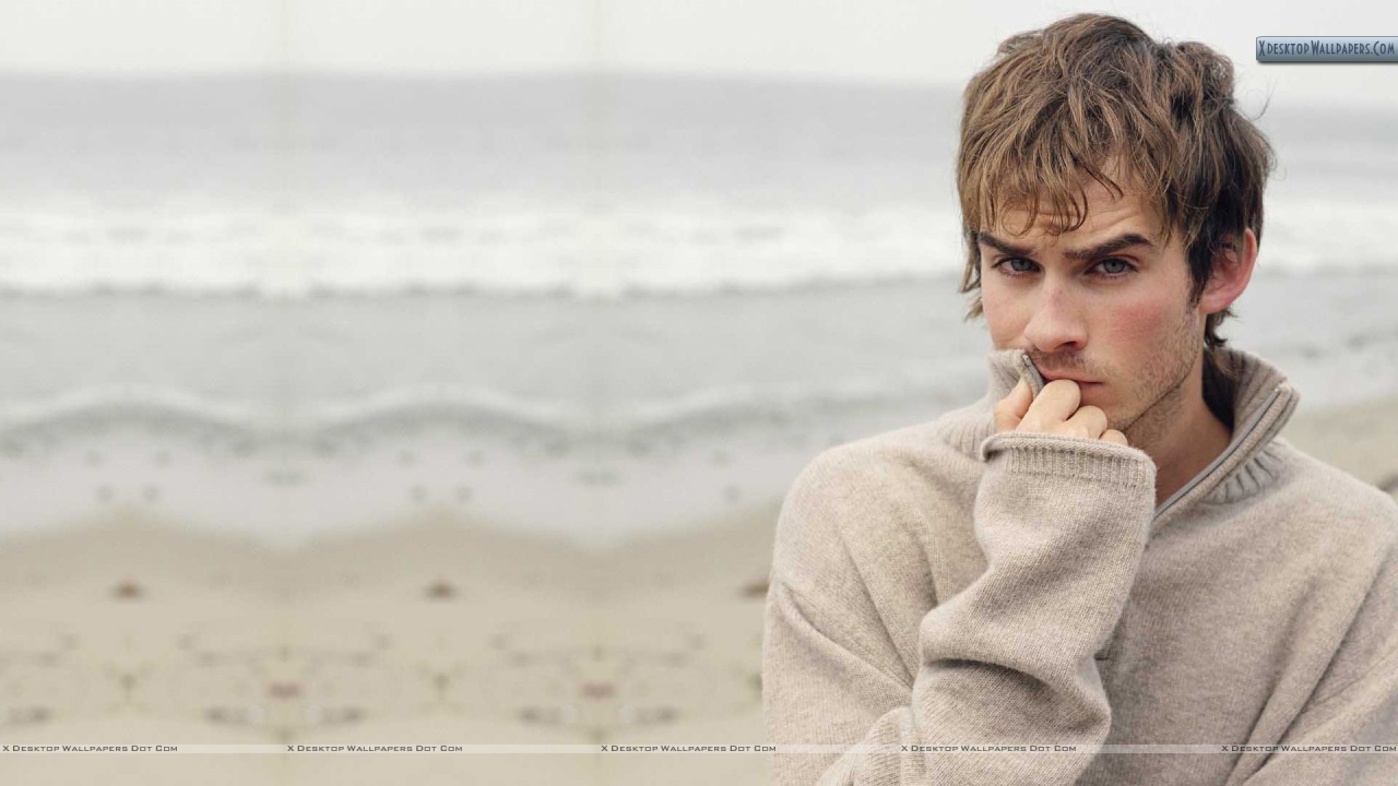 Популярный голливудская кинозвезда Йен Сомерхолдер