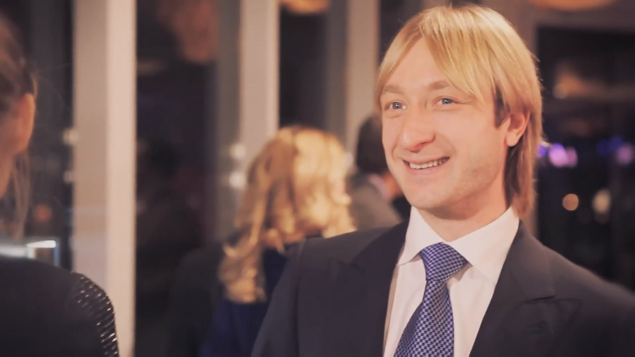 Улыбчивый Евгений Плющенко