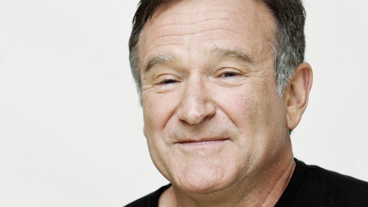 Улыбчивый актер Робин Уильямс