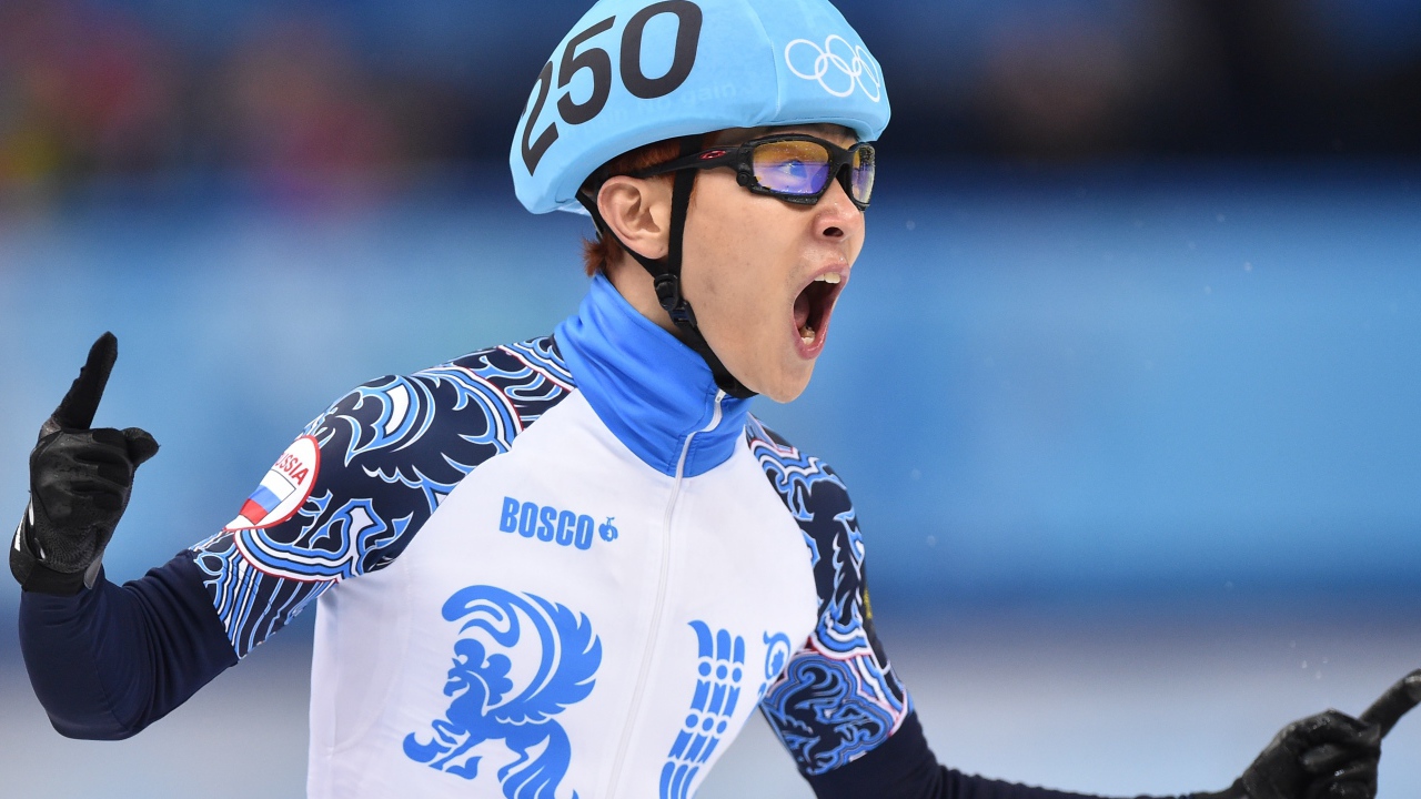 Знаменитый конькобежец Виктор Ан