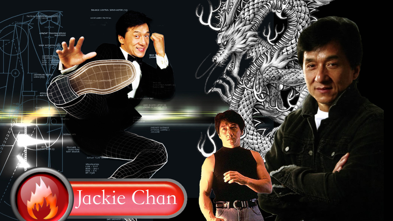 Популярный Голливудский Киноактер Джеки Чан