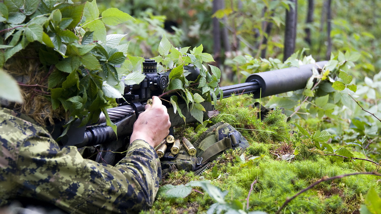 Снайпер в засаде
