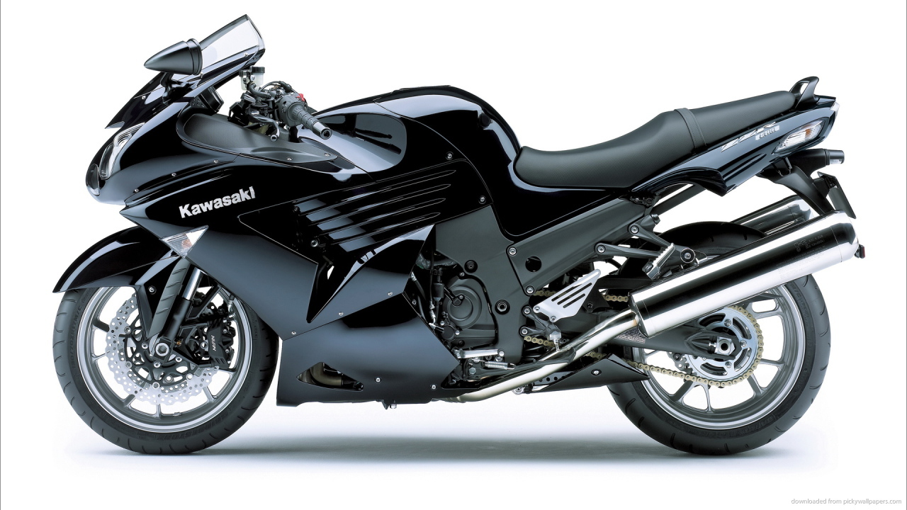 Мотоцикл модели Kawasaki ZZR 1400