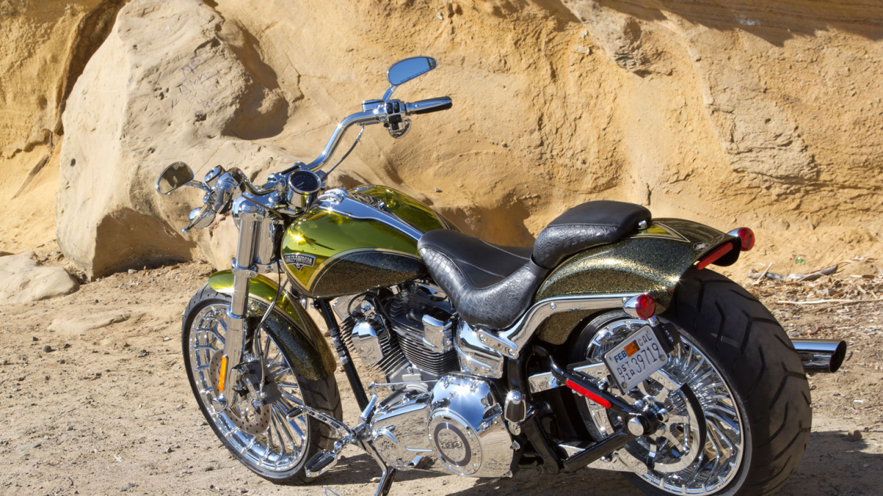 Невероятный мотоцикл Harley-Davidson CVO Breakout