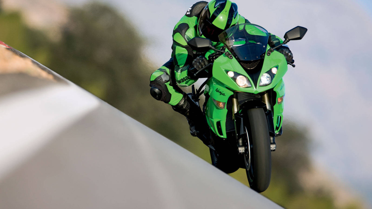 Невероятный мотоцикл Kawasaki Ninja ZX-6R