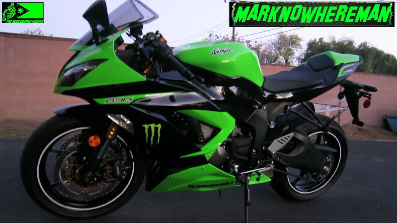 Невероятно быстрый мотоцикл Kawasaki Ninja ZX-6R 636 Performance