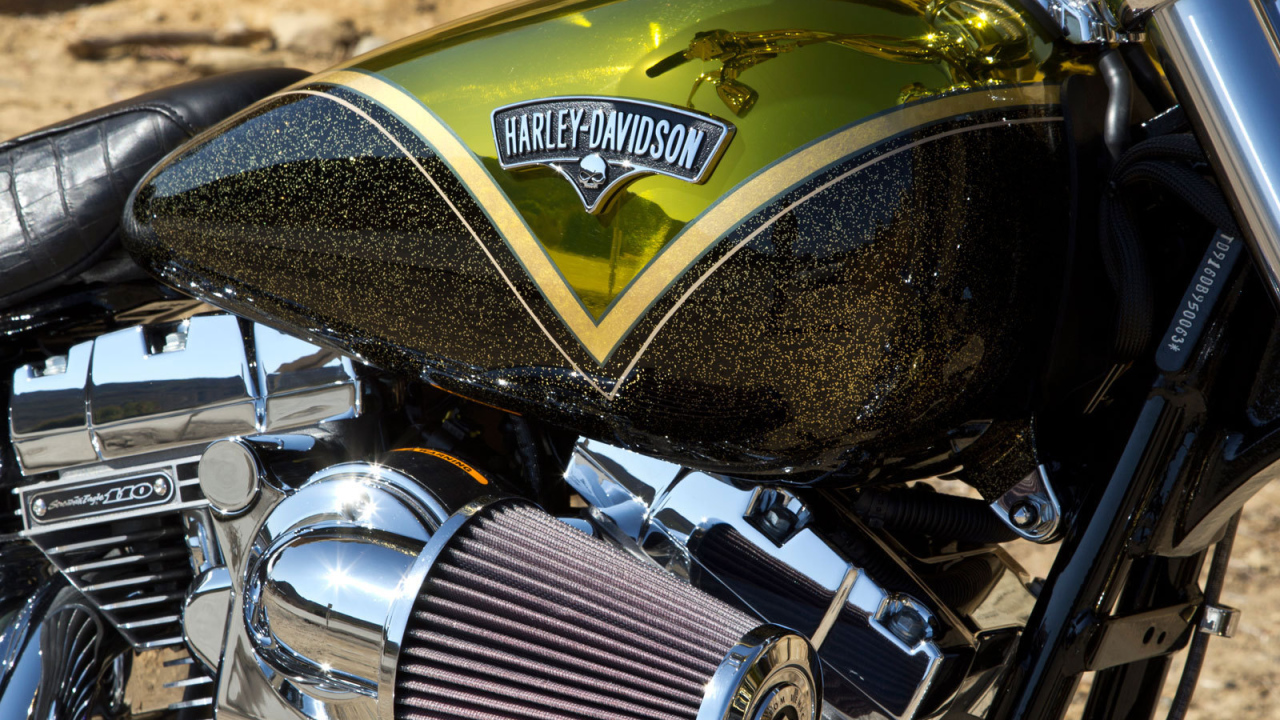 Мотоцикл модели Harley-Davidson CVO Breakout