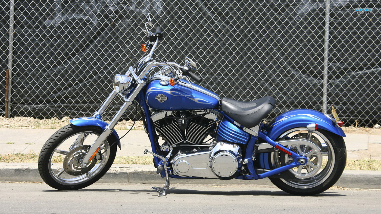 Мотоцикл модели Harley-Davidson Softail Breakout