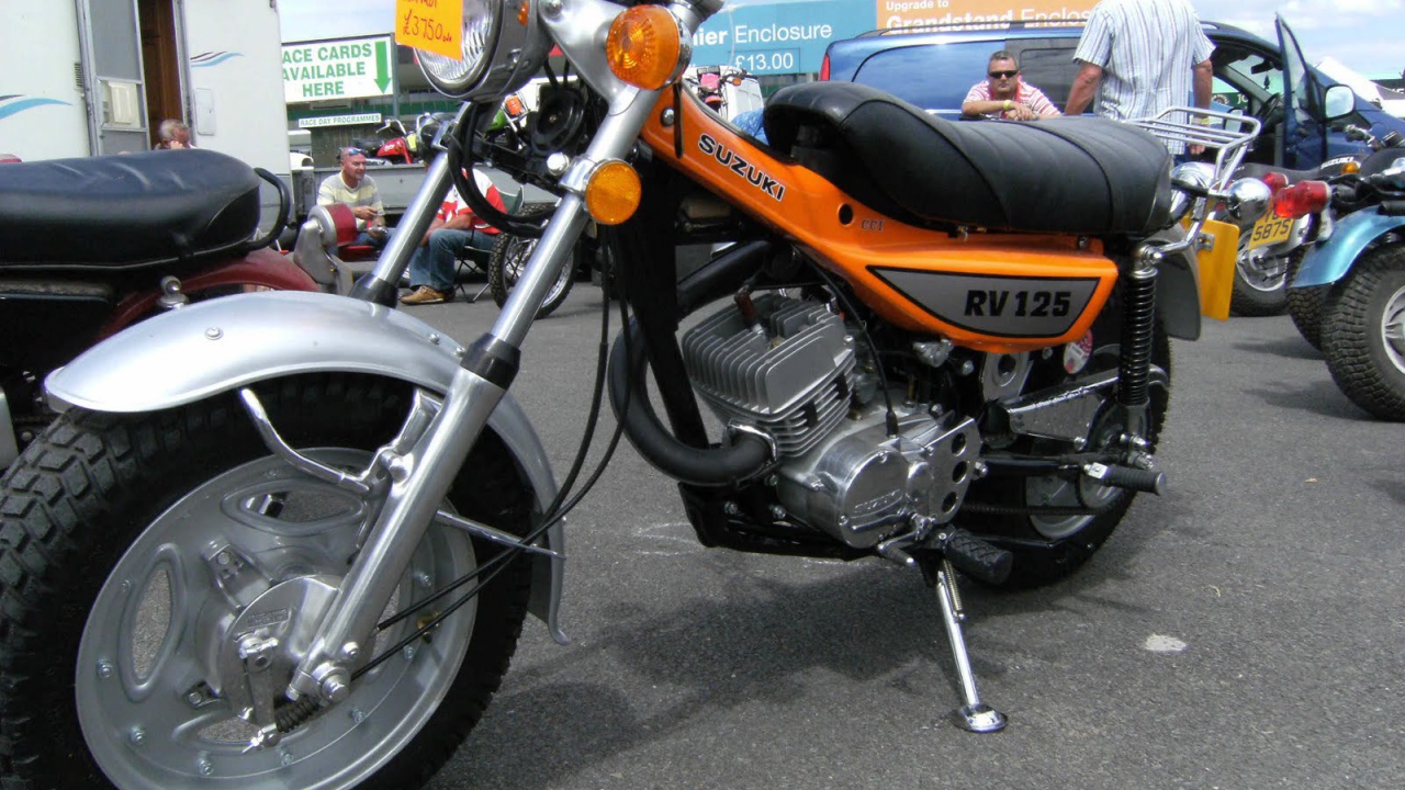 Новый мотоцикл Suzuki RV 125