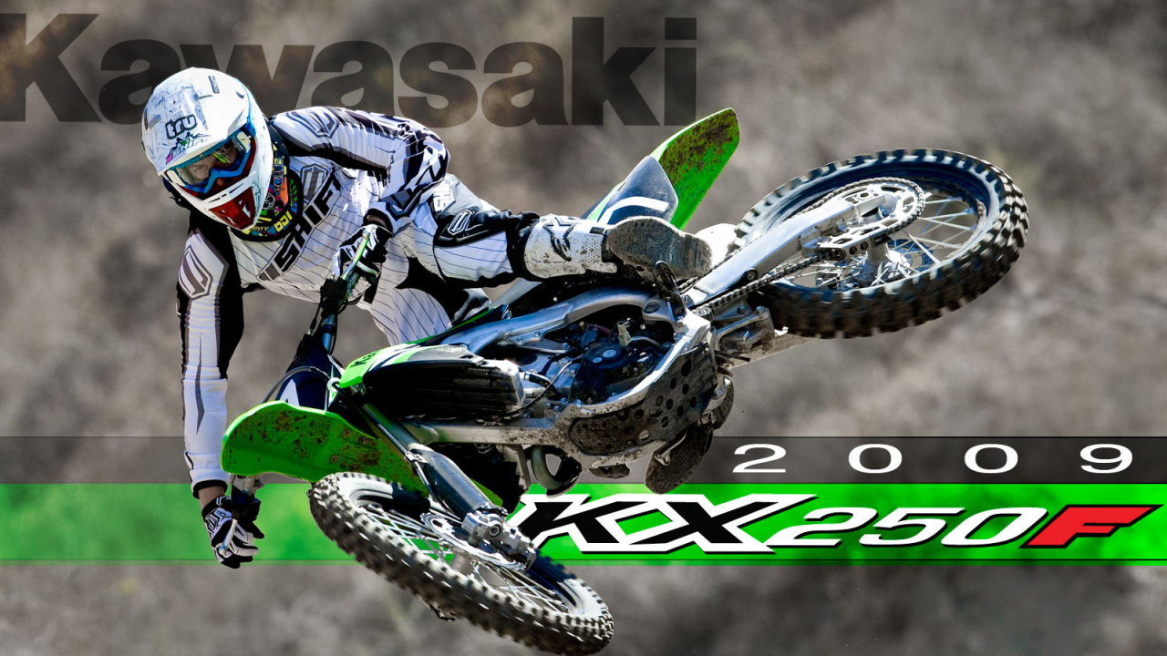 Новый мотоцикл Kawasaki KX 250 F