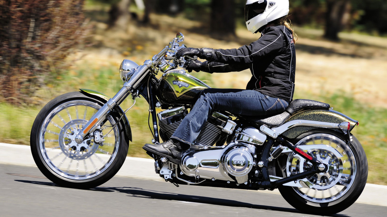 Популярный мотоцикл Harley-Davidson CVO Breakout