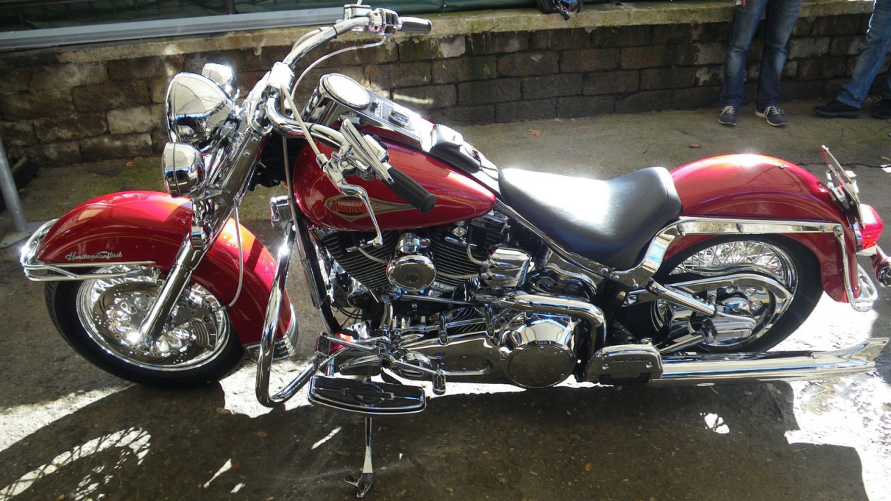 Популярный мотоцикл Harley-Davidson Heritage Softail