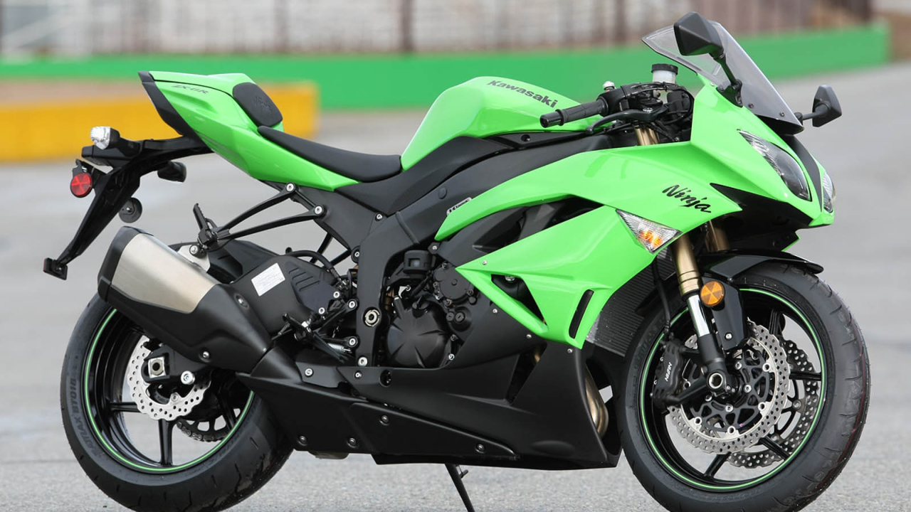 Популярный мотоцикл Kawasaki Ninja ZX-6R