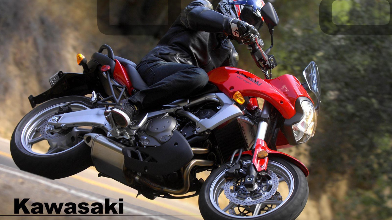 Популярный мотоцикл Kawasaki Versys