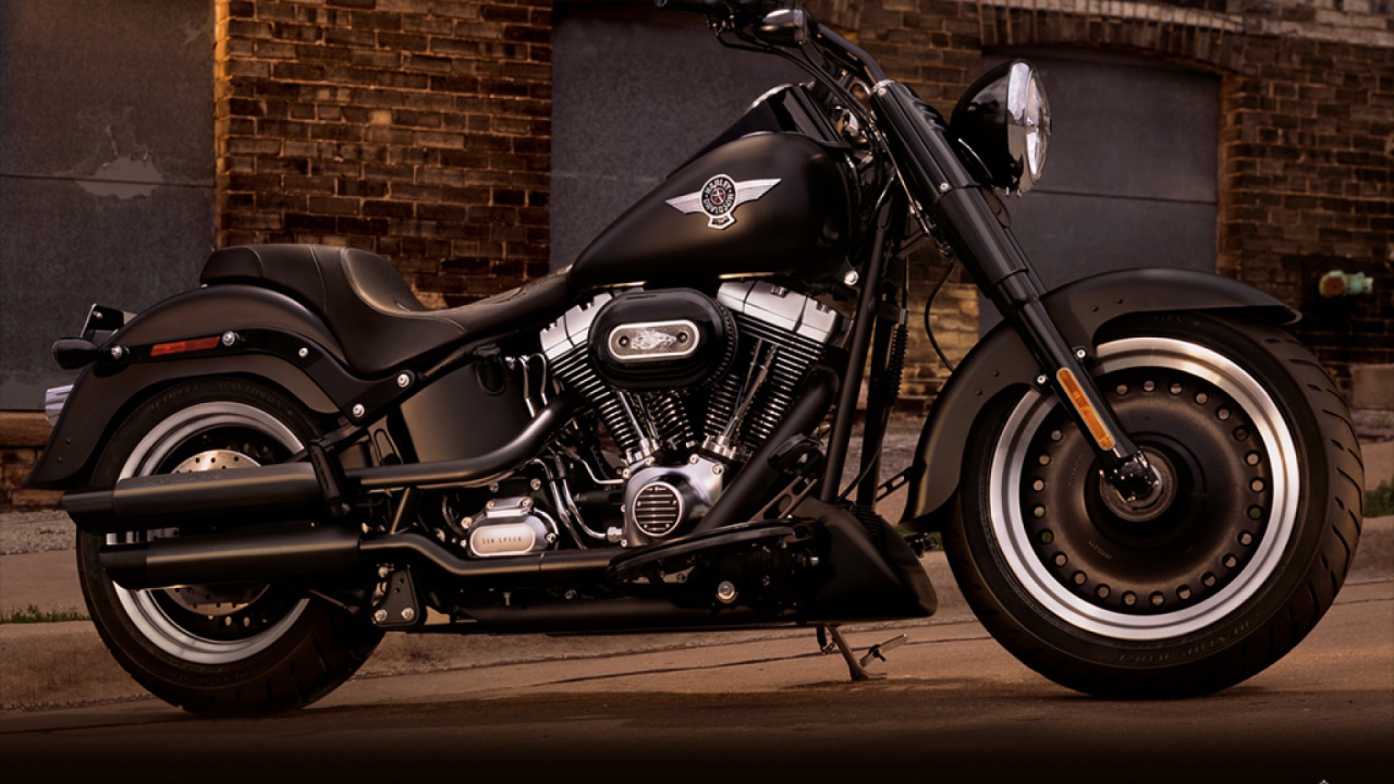 Надежный мотоцикл Harley-Davidson Fat Boy