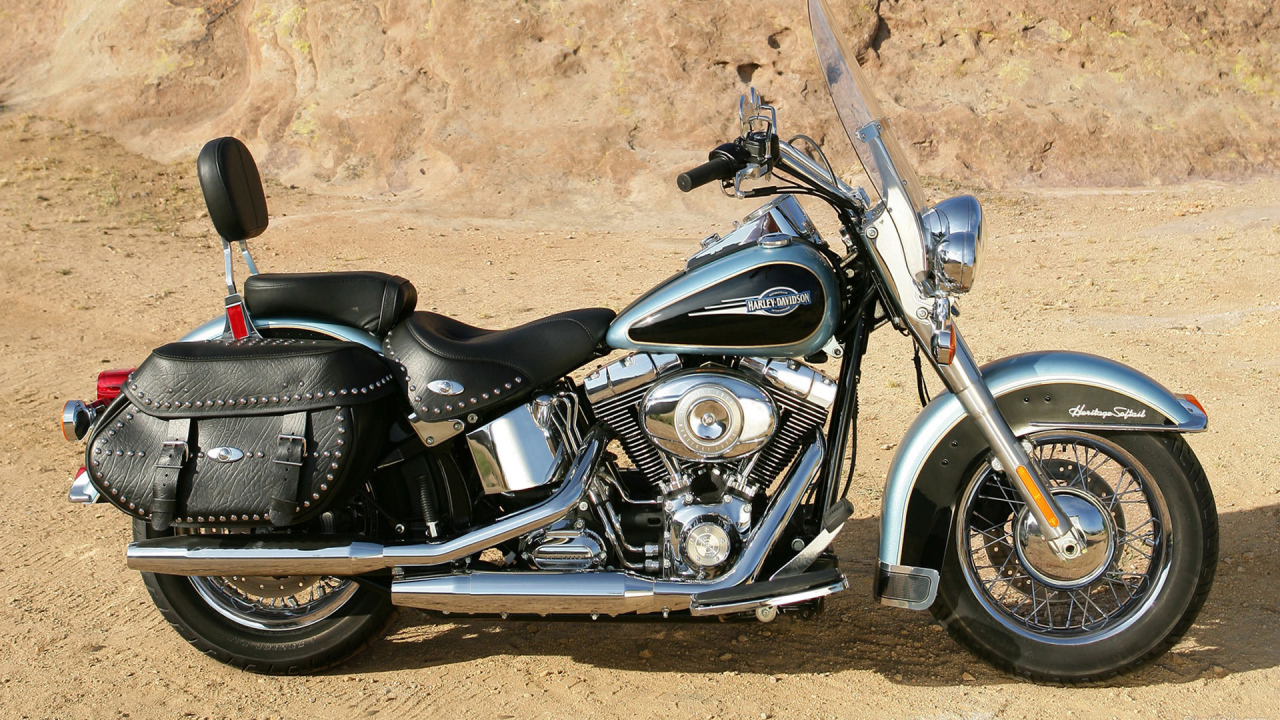 Надежный мотоцикл Harley-Davidson Heritage Softail