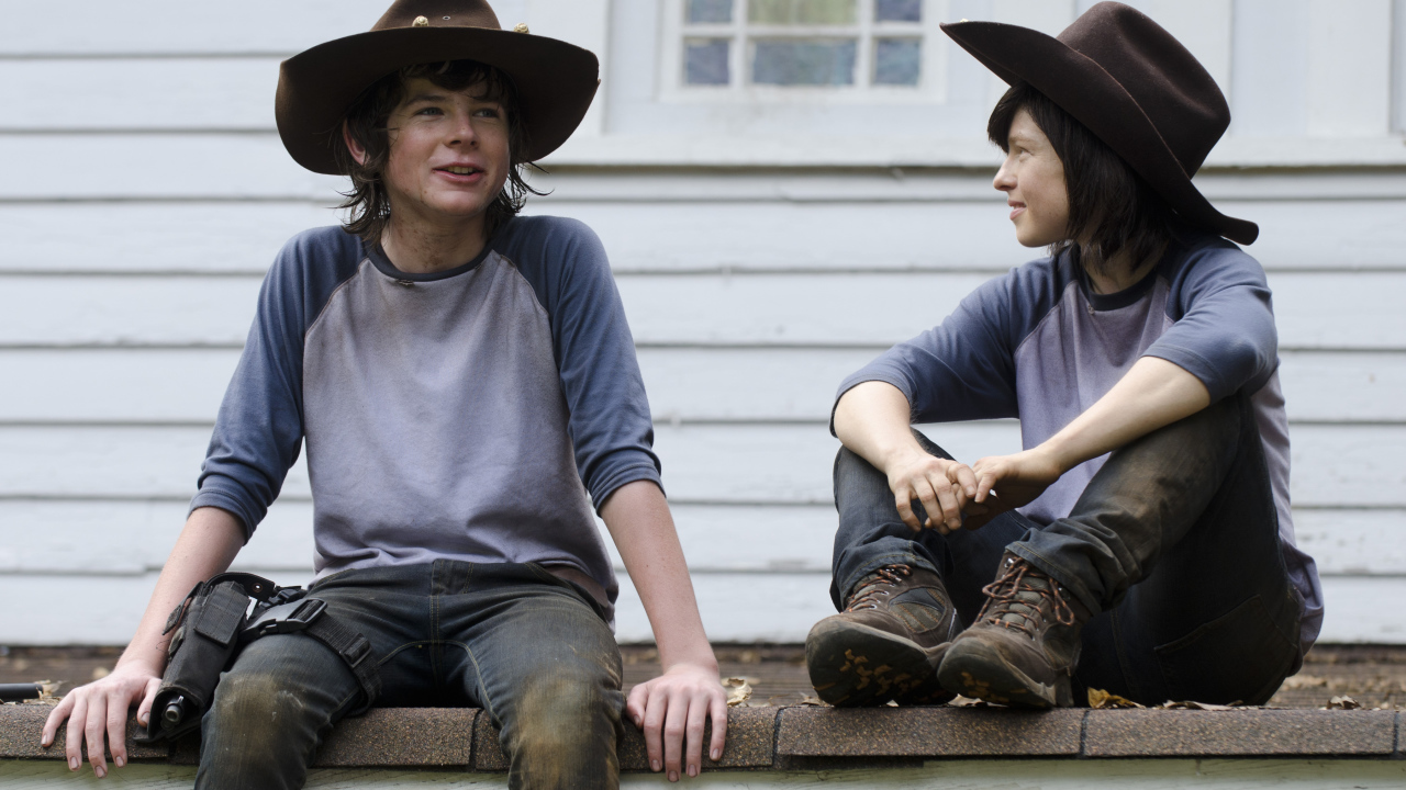 Карл и Карл из Ходячих мертвецов