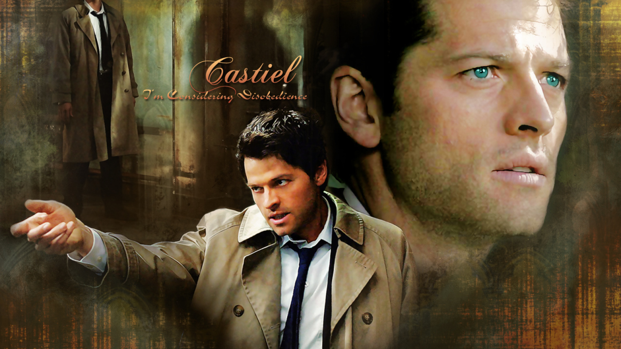 Кастиэль из сериала Сверхъестественное