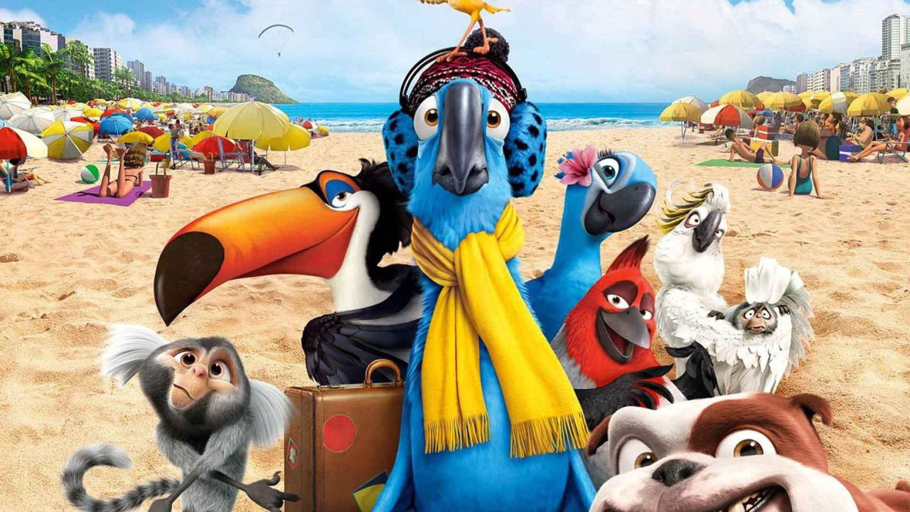 Рио 2 на пляже