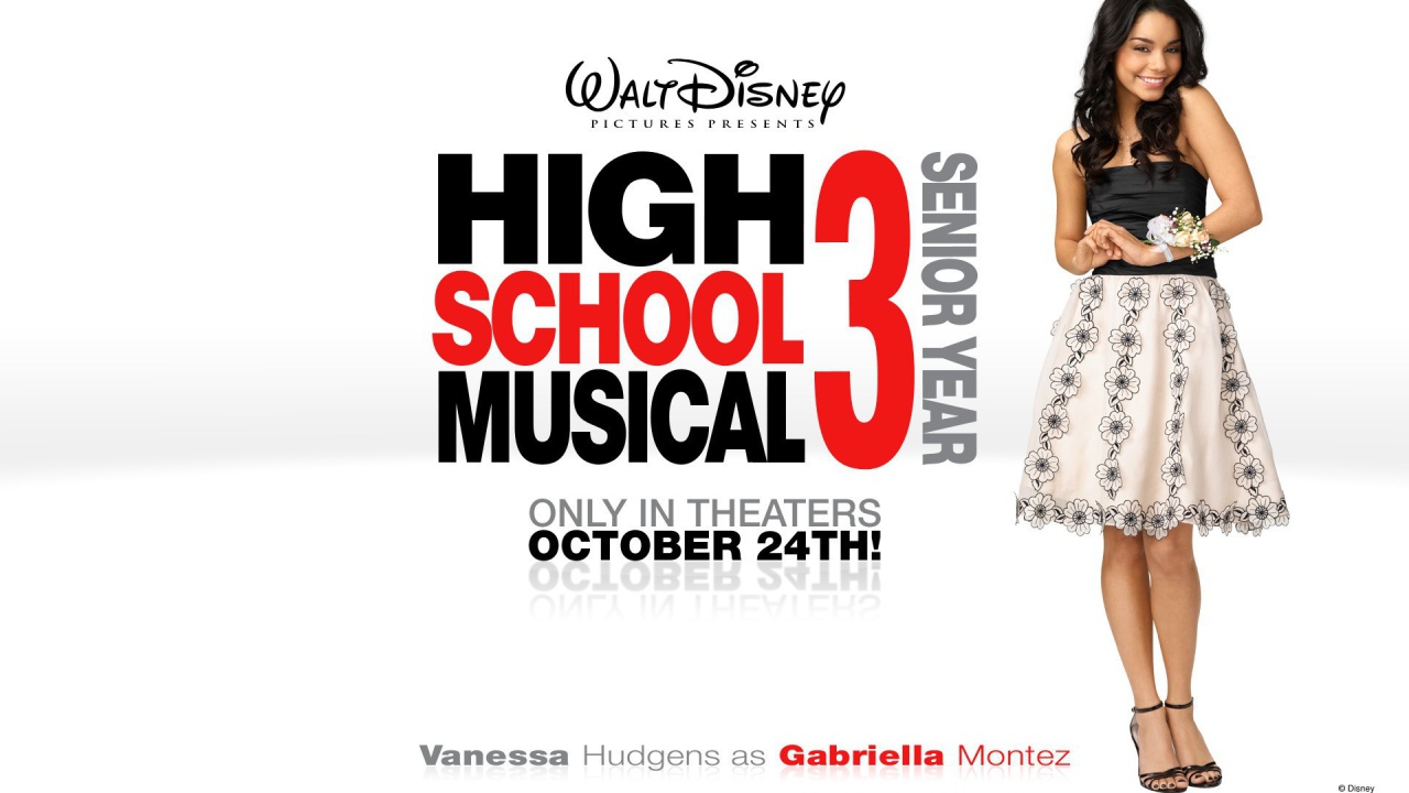 Ванесса в рекламе фильма