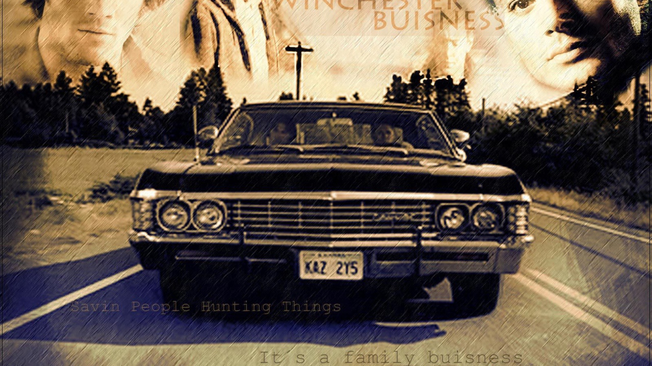Автомобиль Винчестеров из сериала Сверхъестественное