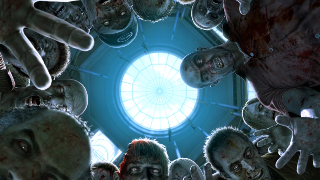 Зомби вид снизу