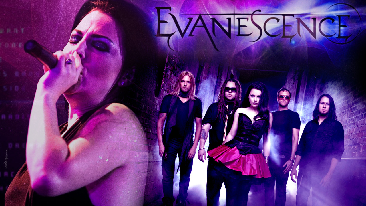 Concert of the band Evanescence
