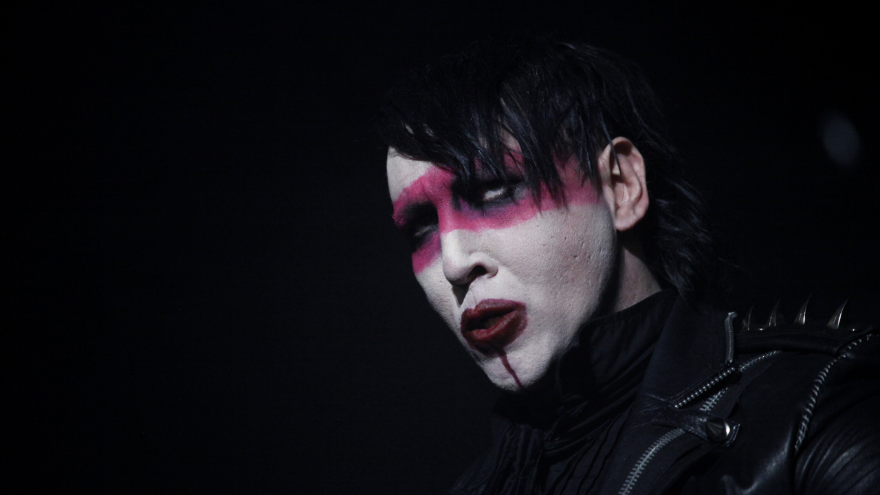 Hard rock singer Marilyn Manson