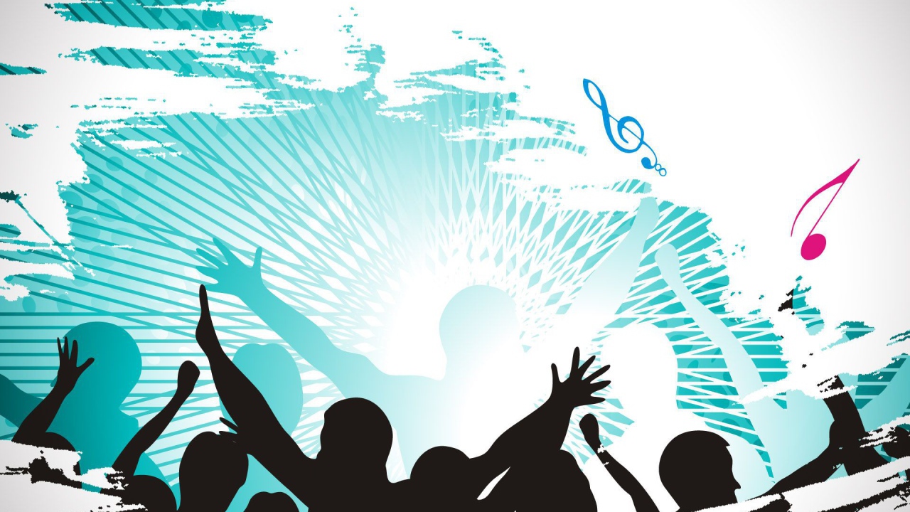 Фото яркого танцпола