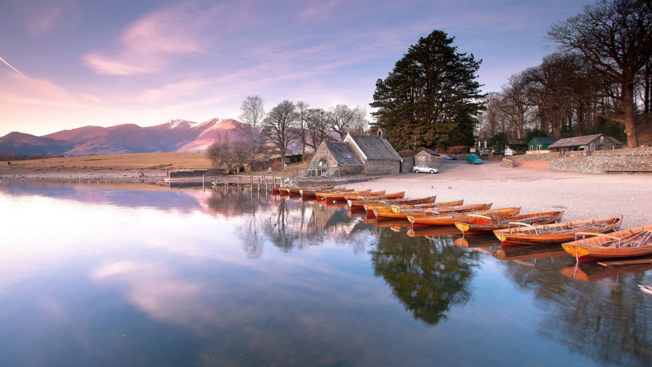 Домик у пристани