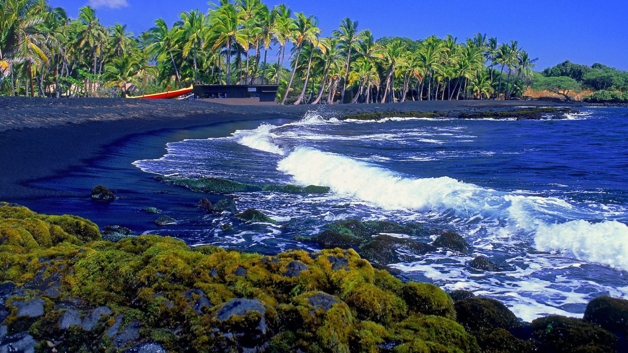 Черный пляж на Тенерифе