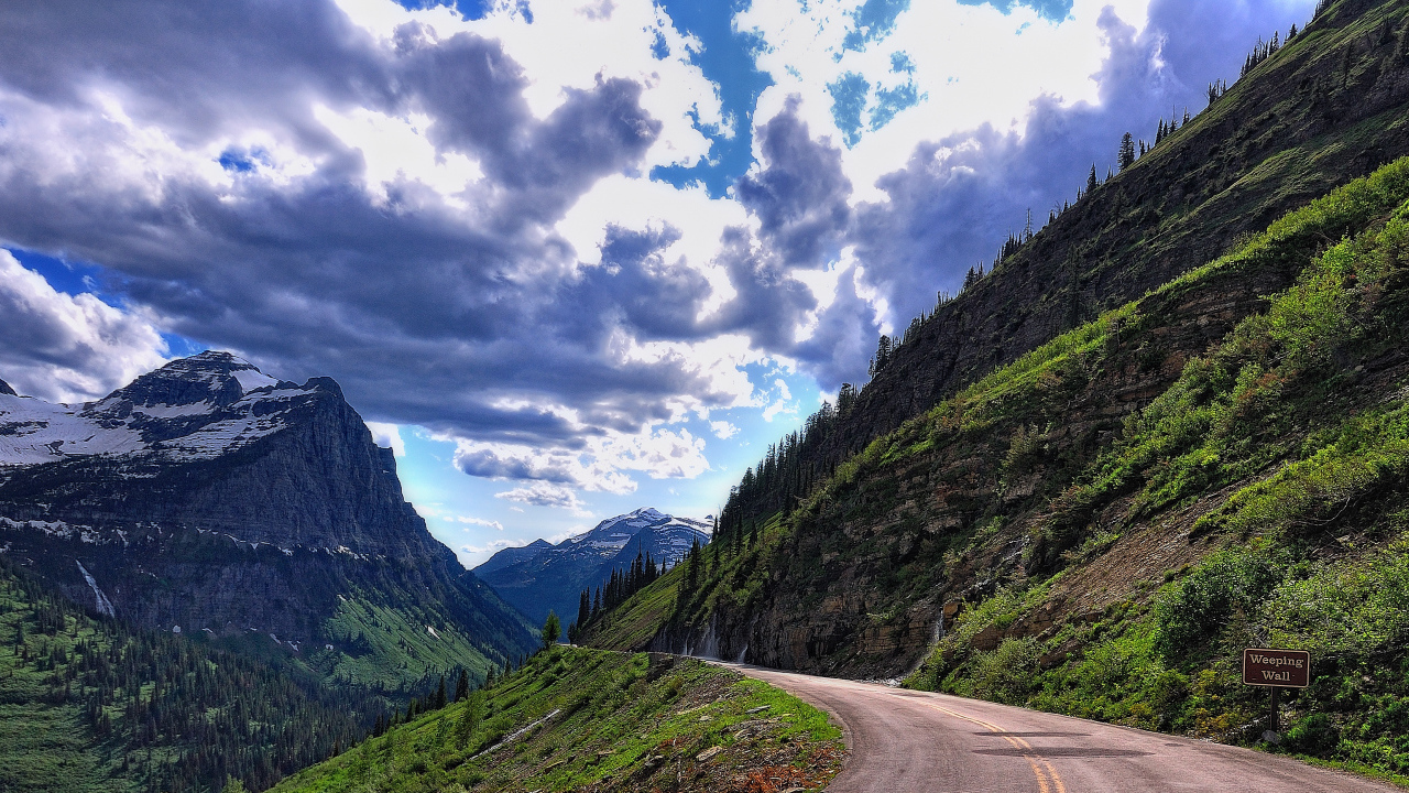 Облако над горой