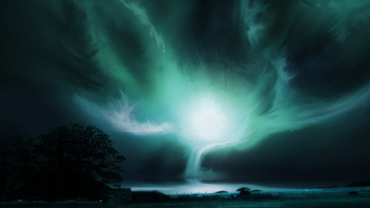 Светящийся туман