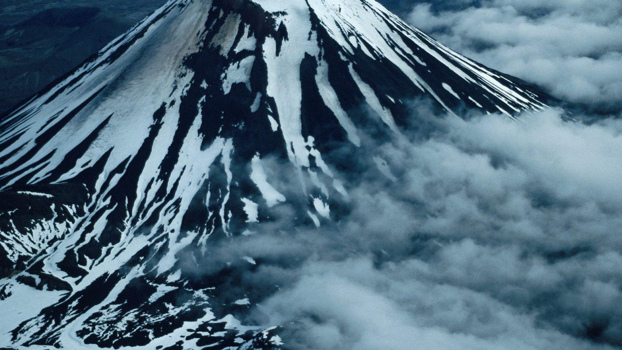 Вулкан в Новой Зеландии