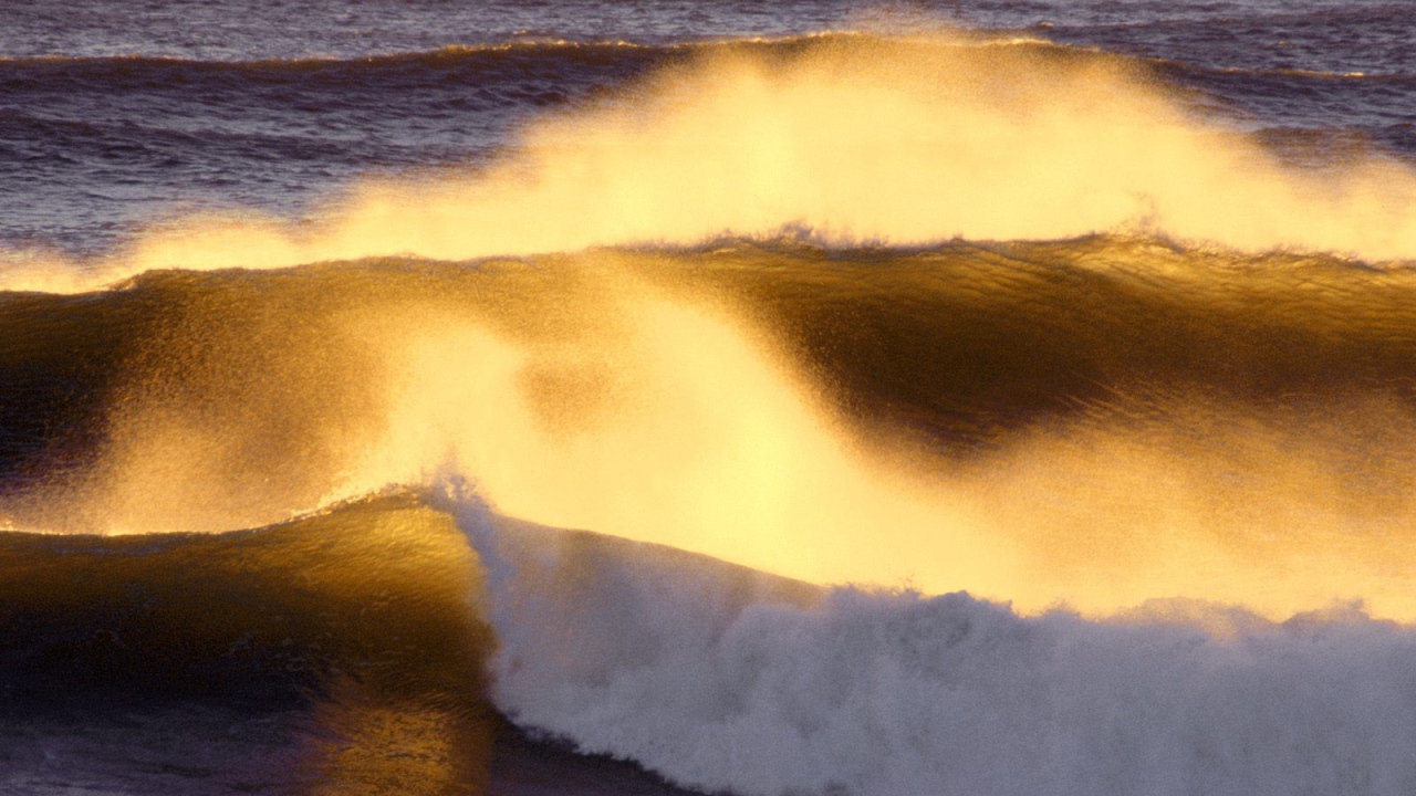Большие океанские волны