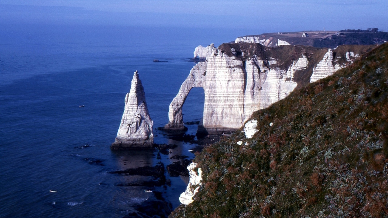 Белый берег во Франции